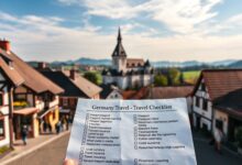 travel checklist Germany