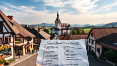 travel checklist Germany