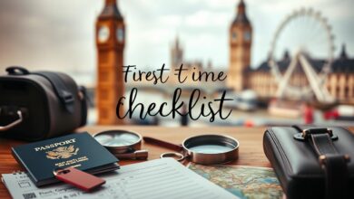 travel checklist UK