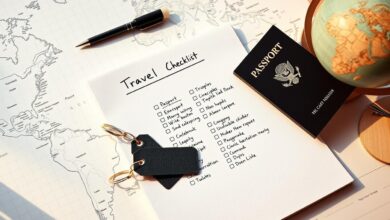 travel checklist USA